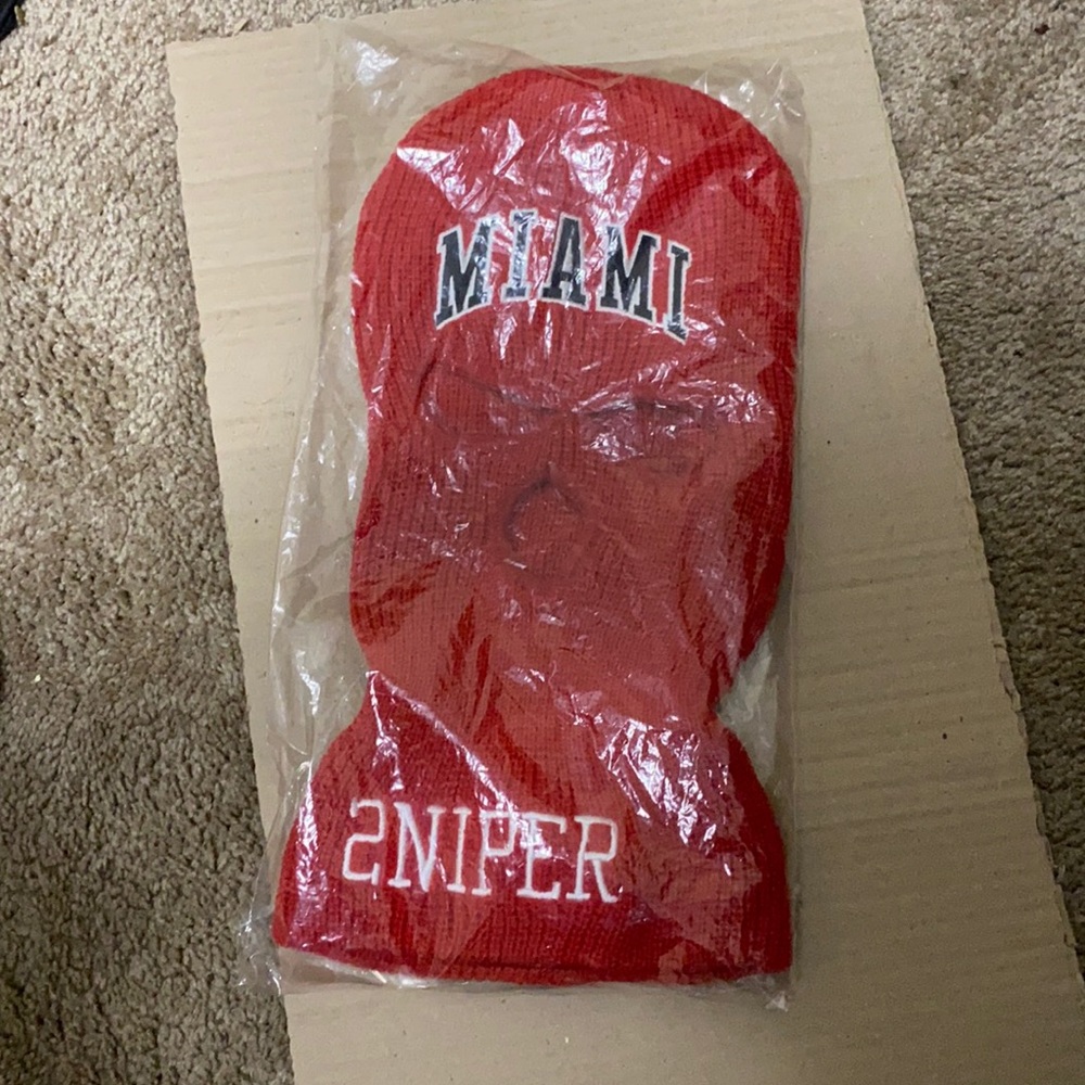 SG MIAMI SKI MASK (HEAT - RED/BLK)